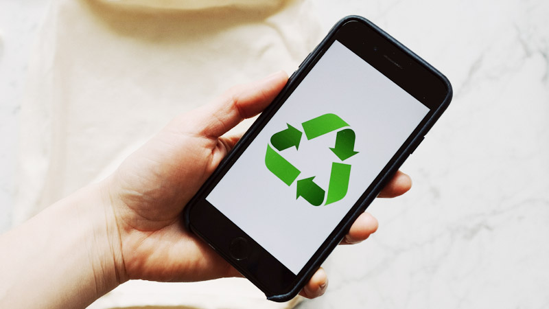 reciclar un móvil